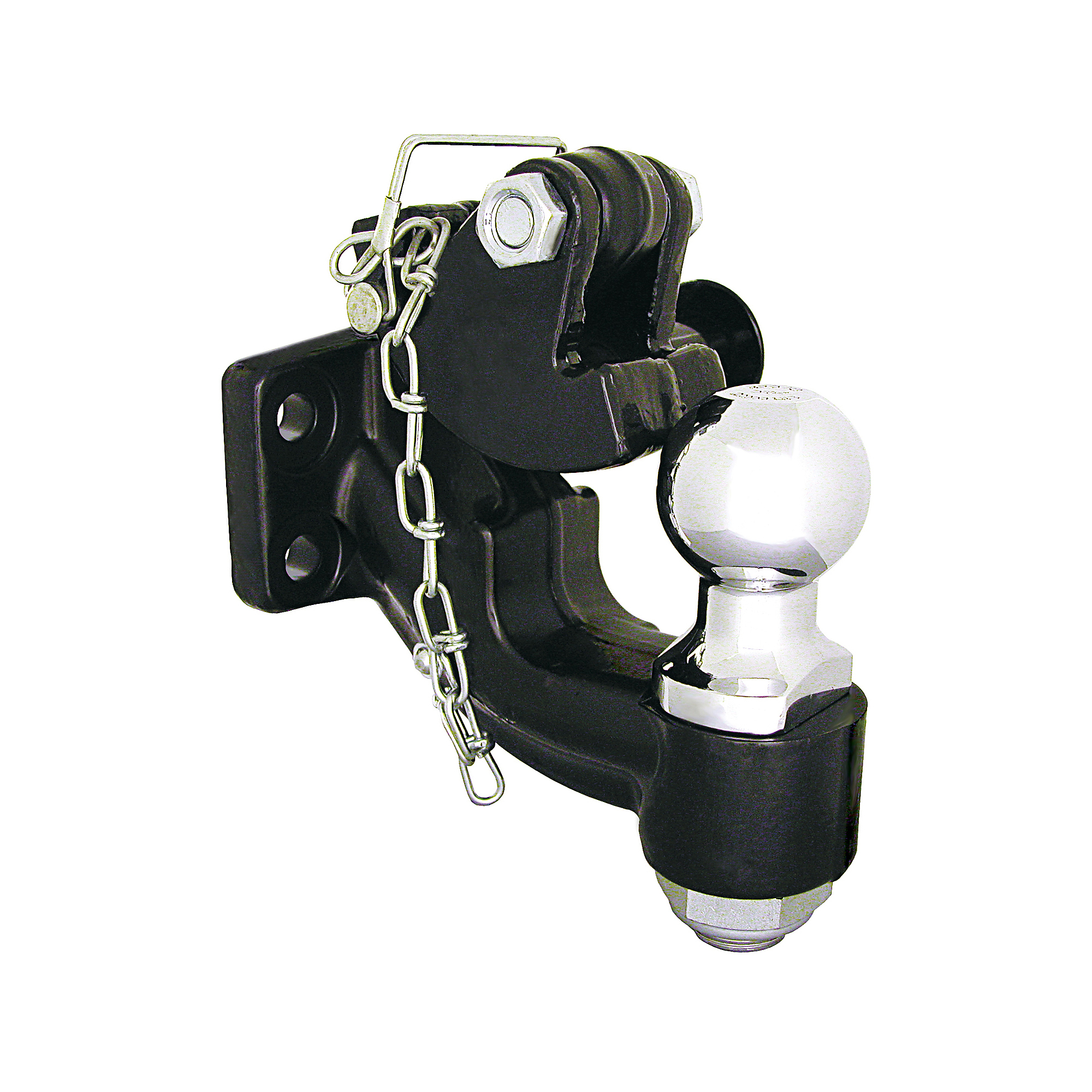 Buyers Products, 10 Ton Combination Hitch with Mounting Kit, Gross Towing Weight 20000 lb, Ball Diameter 2-5/16 in, Class Rating N/A, Model# 10057